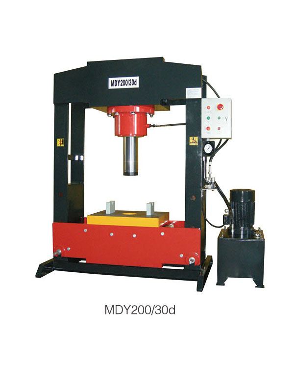 MDY200/30(d)  electric Hydraulic press-揚州市天宇機電設(shè)備有限公司