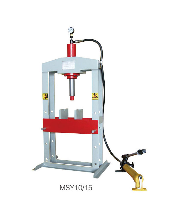 MSY10/15 manual hydraulic press-揚州天宇機電設(shè)備